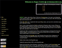 Tablet Screenshot of coredumpcentral.org